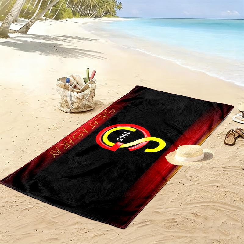 Galatasaray3 Print Beach Towel, Large Soft Quick Dry Towel for Beach Camping Swimming