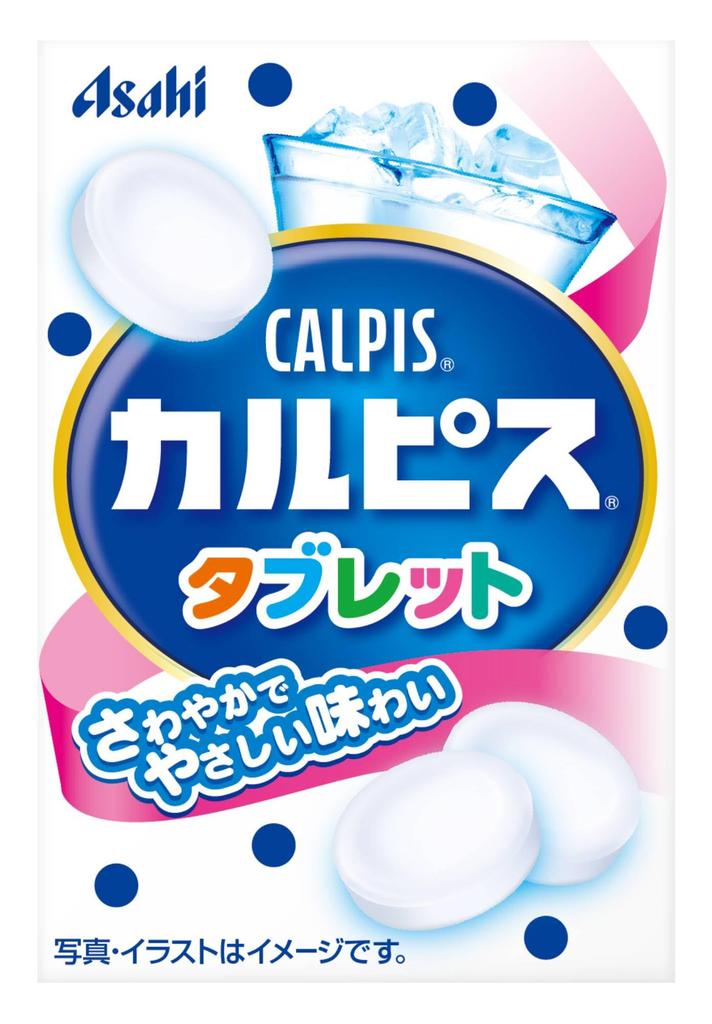 Asahi Group Foods Tablets 18 Tablets X 10 Packs (Calpis) (Small Box) (27g)