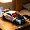 Zink Zinklegierung Körper Hypercar Wecker LED-Anzeige Automodell Uhr Supercar Wecker Heimdekoration