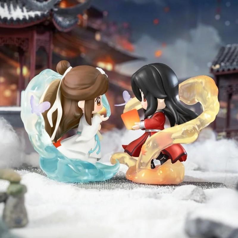 Binecuvântarea Oficialului Ceresc Seria Splendoarea Picturii Cutie Misterioasă Tian Guan Ci Fu Figurine Xielian & Huacheng