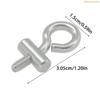 K1AE Multifunctional 6mm Piping Clamps Stainless Rails Fasteners For Caravans Tent Motorhome Outdoor Structure Reinforcement