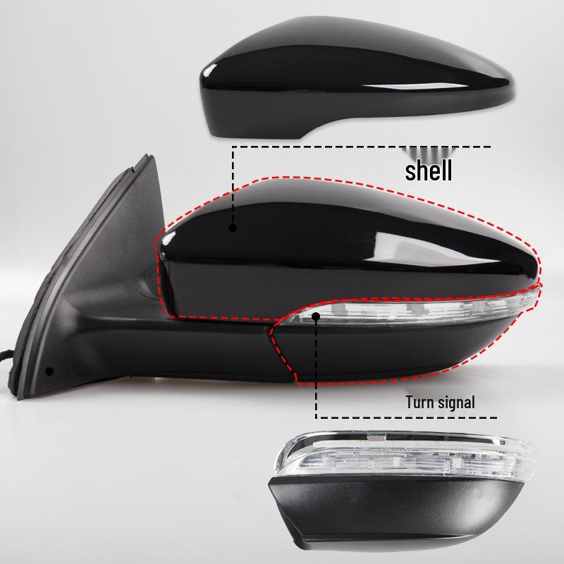 Rearview Mirror Shell & Turn Signal Frame for Volkswagen Models: Sagitar, Passat, Magotan, CC, Scirocco, Bora, Viloran