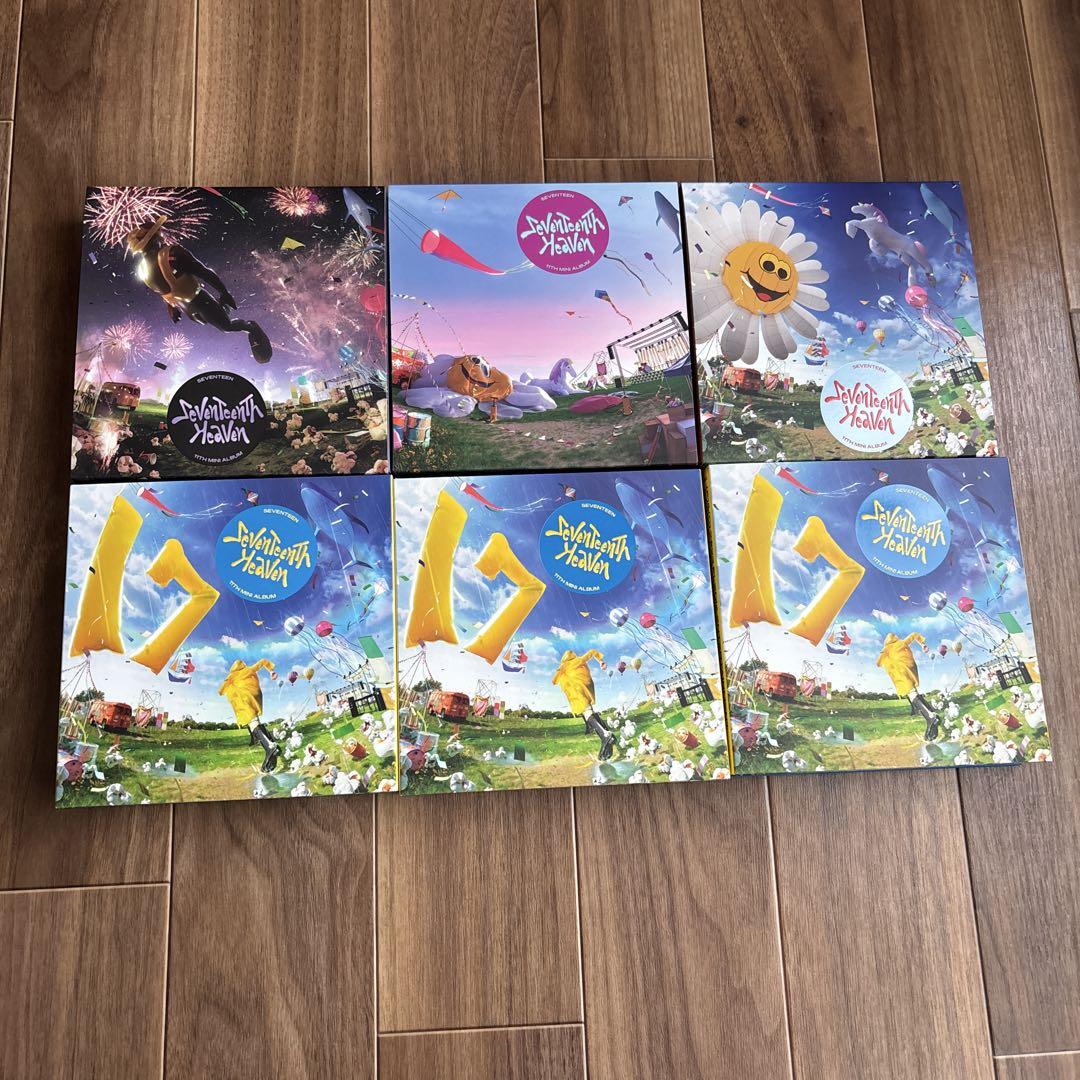 

[USED] SEVENTEEN SEVENTEENTH HEAVEN album bundle
