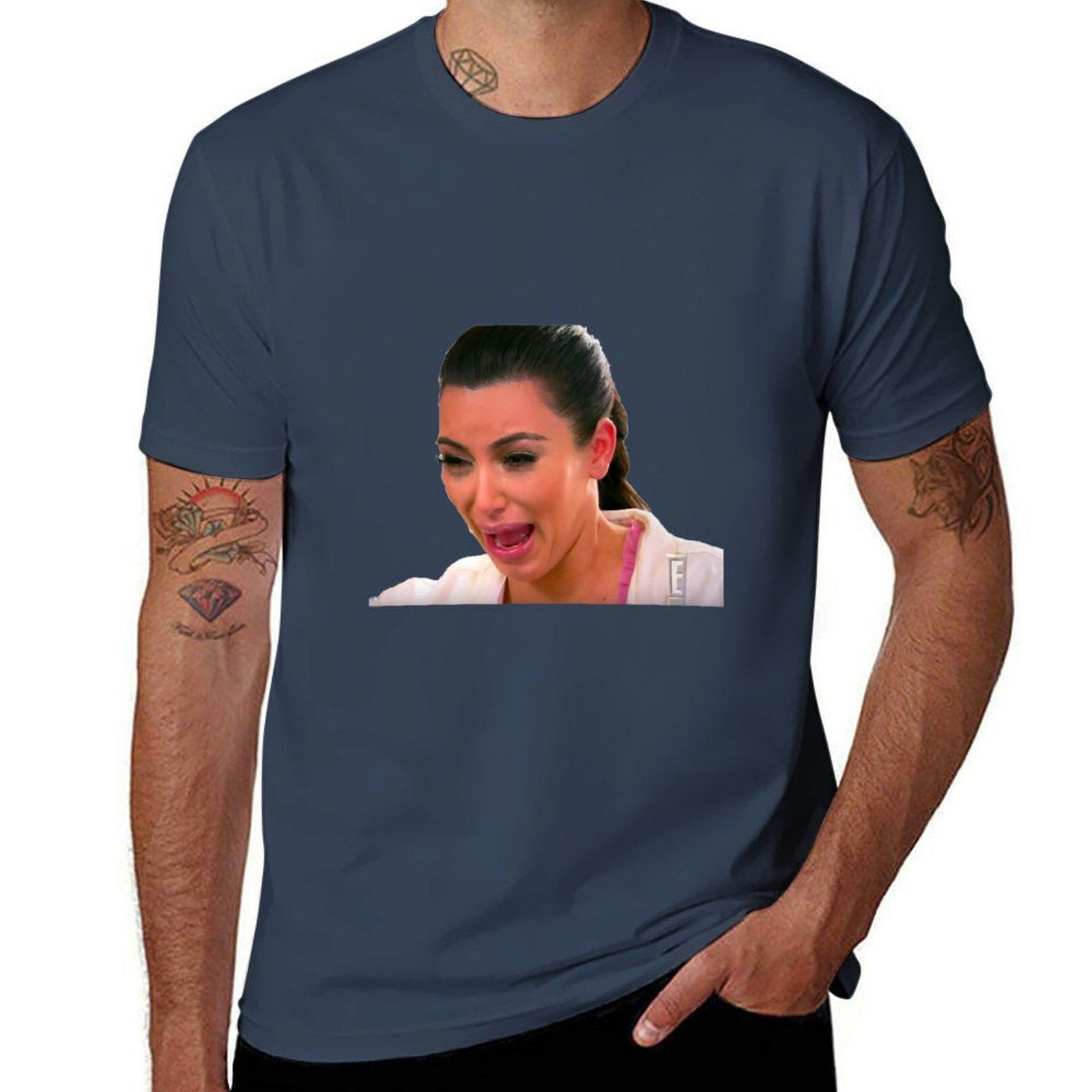 kim crying TShirt Cool Dry PerforUnisexce TShirt S