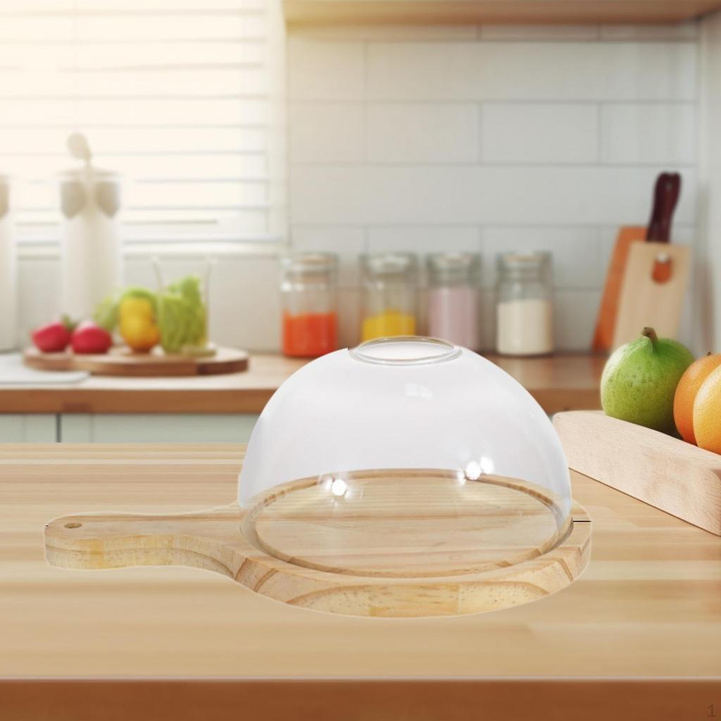 Glass Smoker Smoke Infuser Cover Lid Cocktails Drinks Foods Transparent Smoking Dome