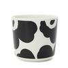 Marimekko Latte Unikko Coffee Black and 70637 190 Mugs, Pair, Cups, White, [Used]