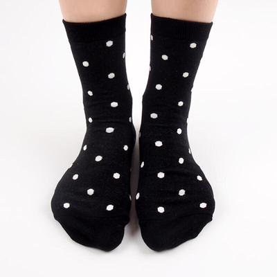 Salon_black Dot Socks