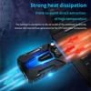 TISHRIC Portable Laptop Cooler External Extracting Laptop Cooling Fan Air Cooler Notebook For 15 15.6 17 Inch Laptop Accessories