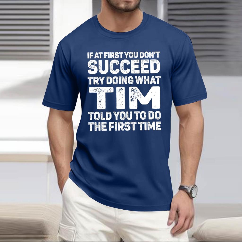 Pánské módní tričko, Streetové ležérní oblečení s krátkým rukávem