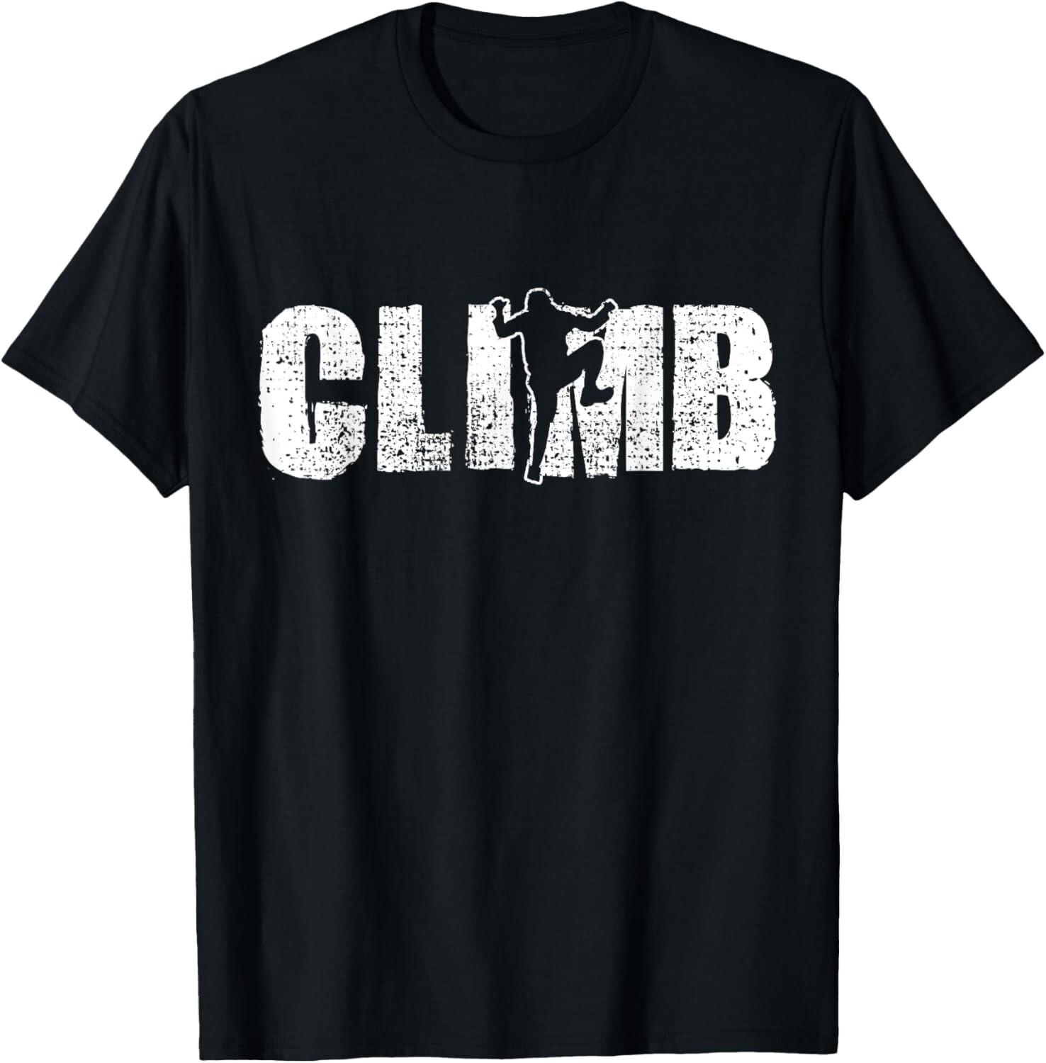 Climbing Vintage Climb Gift Bouldering Tee Gift Unisex T-Shirt S
