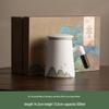 Nufeng Hand-painted Ceramic Mug and Tea Caddy Set