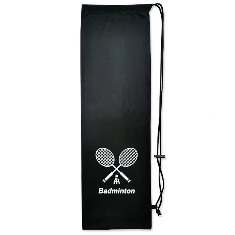 Kryt na badmintonovou raketu Taška Měkká úložná taška Pouzdro Kapsa se stahovací šňůrkou Přenosná