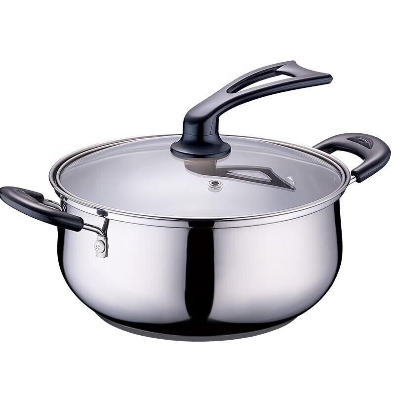 Supor 20cm Stainless Steel Soup Pot