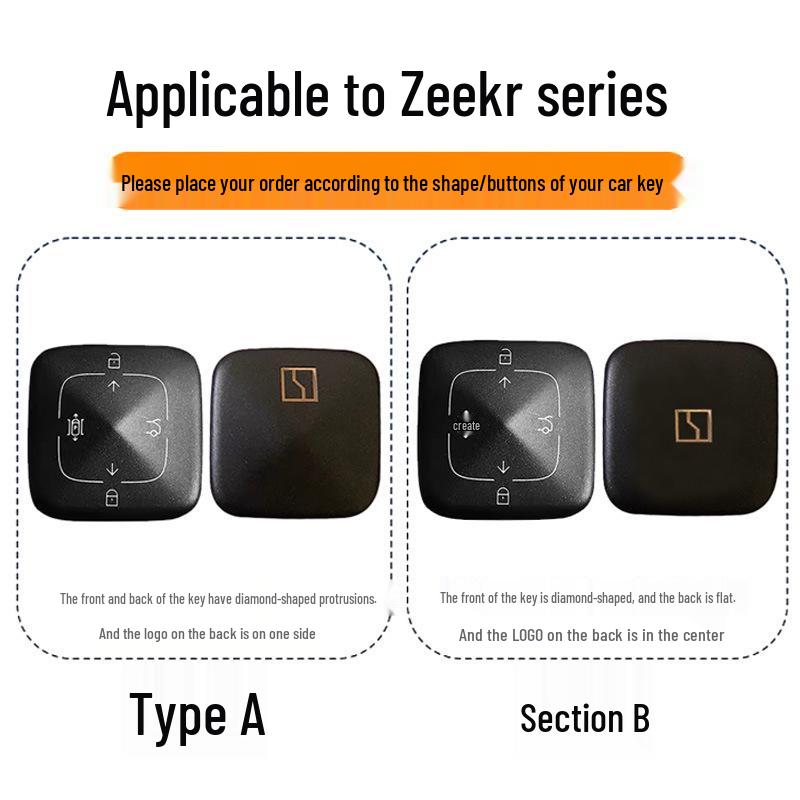Zeekr Key Case for Models 7X/9X/001/007 GT - MIX Buckle Shell