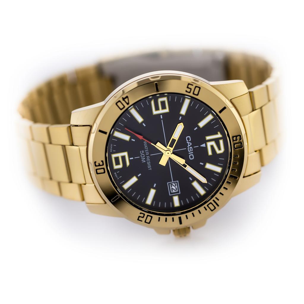 Orologio da uomo Casio Mtp-Vd01G-1B + Scatola