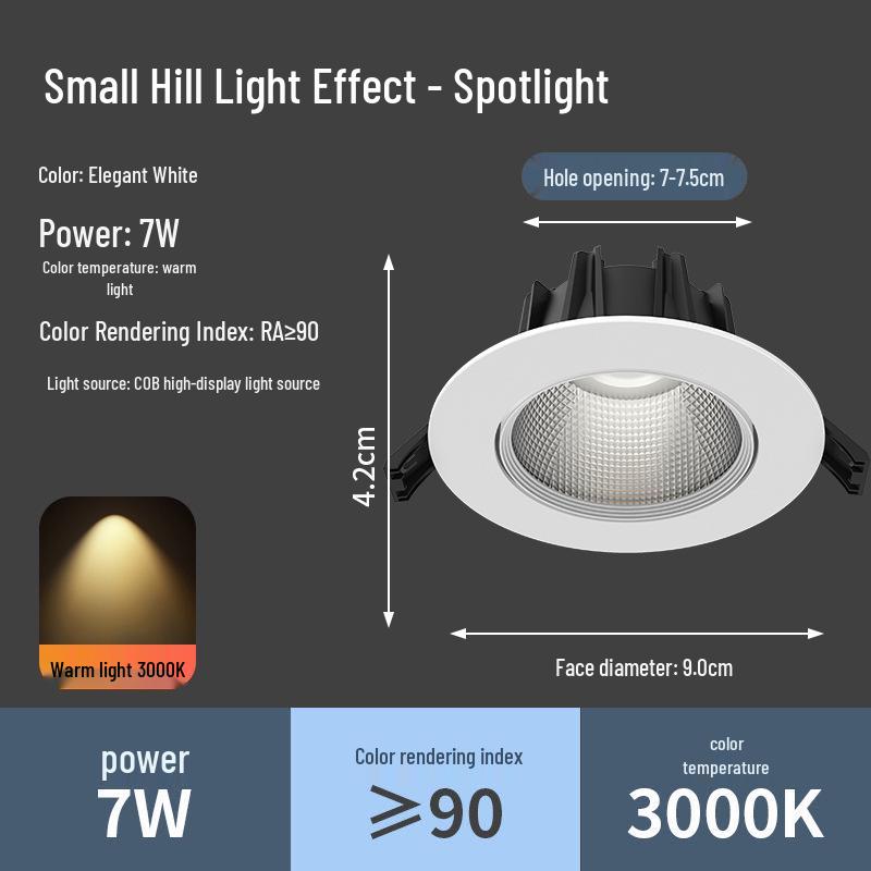 Recessed Super Bright Ceiling Downlight for Home and Commercial Spaces