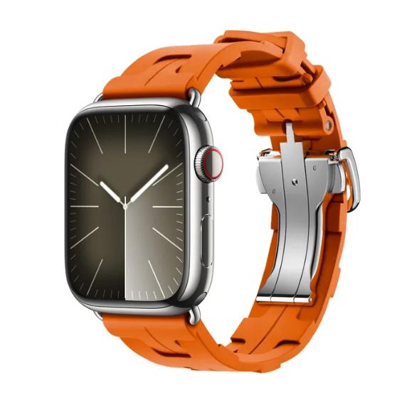 

Ремешок Single Tour для Apple Watch 10 46 42 мм Силиконовый браслет для Iwatch 10 9 8 se 49/45 мм Спортивный аксессуар для запястья 38MM 40MMM 41MM&NO Logo