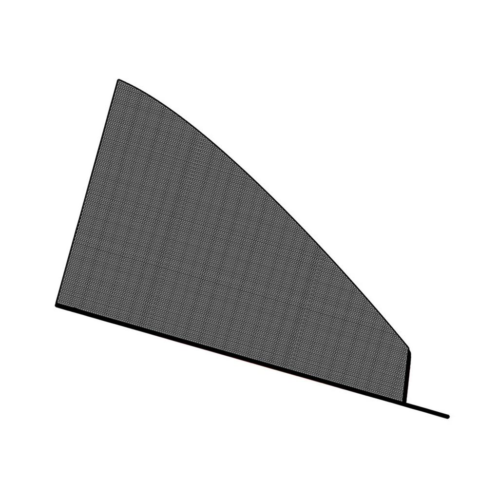 Car Window Breathable Mesh Sun Shield Black Lightweight Flexible Portable UV Protection Curtain for Auto Large Front
