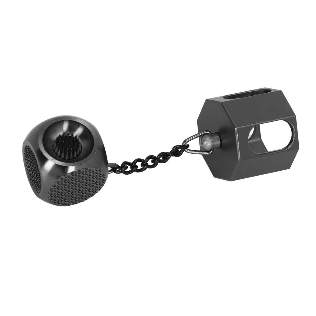 Billiard Chalk Holder Aluminum Alloy Portable Magnetic Pool Cue Chalk Holder for Accessory