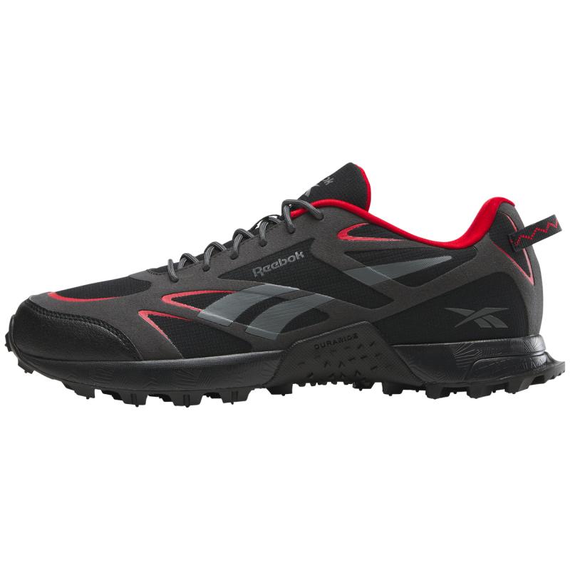 

Reebok Anti Slip Wear Resistant Low Top Running Shoes Unisex Black/Red Sneakers 100209959 42.5