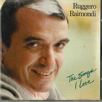 

CD RUGGERO RAIMONDI - Songs I Love CDS6114 CGD Germany Classical Used