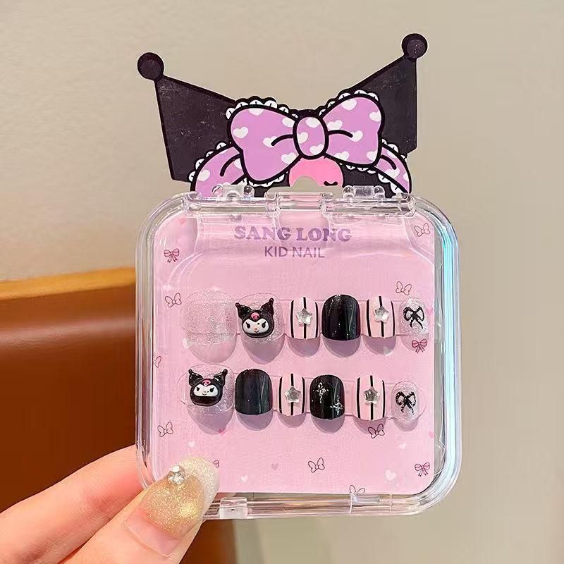 Children's Cute Cartoon Nail Stickers - Kuromi & My Little Pony Designs