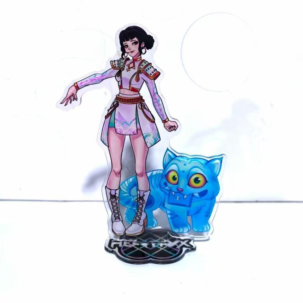 Kpop Demon Hunter Standing Brand Acrylic Anime Rumi Mira Zoey Goods Model Standing Brand Toys Ornament Fashion Home Decor Gift