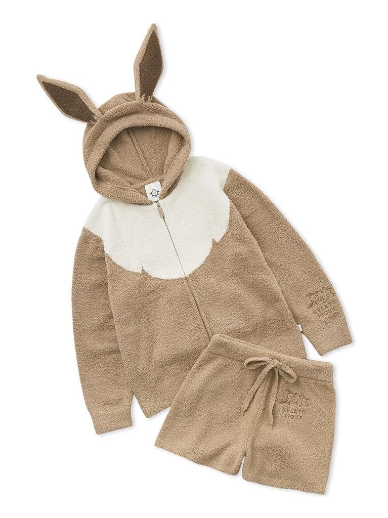 Gelato Pique Babymoko Eevee Hoodie Shorts Set CML & (PWNT244025) Women's