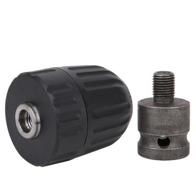 Electric Drill Chuck Hand Tight Clamp Thread Adapter Wrench Conversion Thread Head 0.8‑10mm 3 8‑24UNF for SDS
