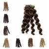 BJD Perücken Puppenhaar Perücke Puppenhaar BJD Lockiges Puppenhaar für 1/3 1/4 1/6 1/12 Lockige Puppe