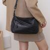 Cowhide Shoulder Women's Bag Large Capacity, Women's Fashion Simple Tote Bag Practical Commuter Bag Multi-compartment Soft