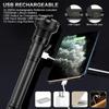LED XHP160 Most Powerful Flashlight 8-core USB Rechargeable Torch Zoomable 26650 Battery  Defensive Hand Lamp for Camping Hunting
