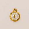 18K Gold-Plated Stainless Steel Seashell, Star, and Turtle Pendants – Trendy European & American Style Jewelry.