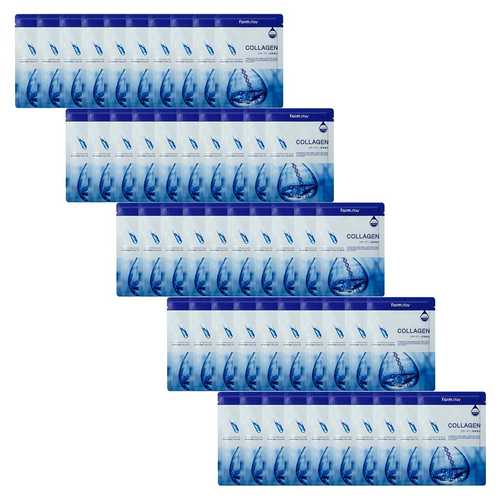 

FARM STAY Visible Difference Mask Pack Коллаген 23 мл (3 варианта) 50 sheets