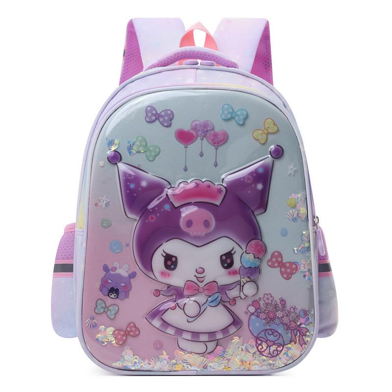 Cute And Stylish Nylon Preschool Backpack For Boys And Girls Featuring Fun Cartoon Designs
