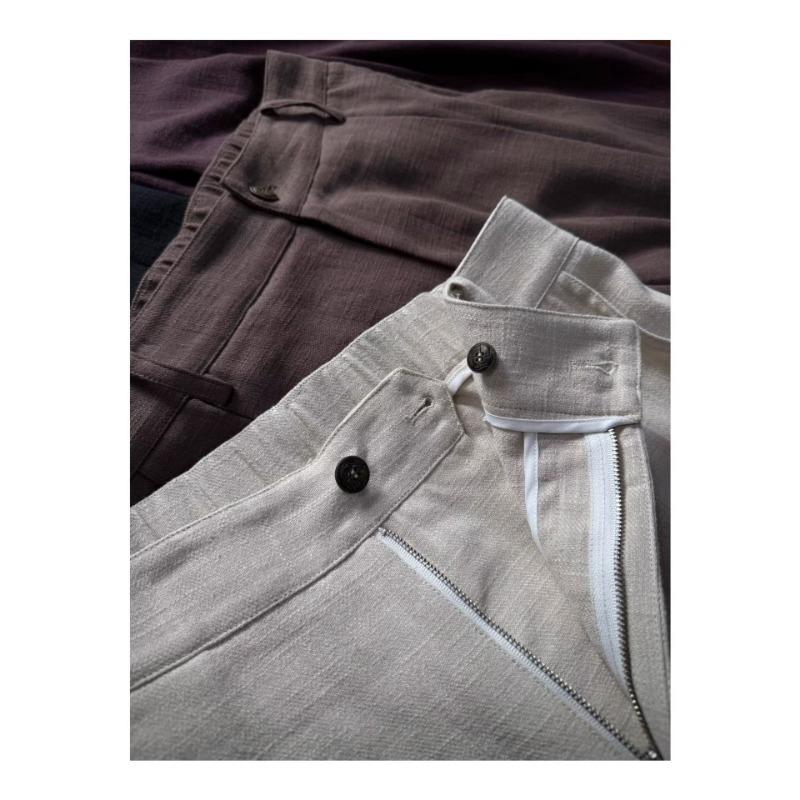 Old Money Style High Waist Loose Wide Leg Straight Casual Suit Trousers For Men And Women