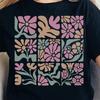 Organic Cotton Floral Print Tee: Eco-Friendly Spring Top