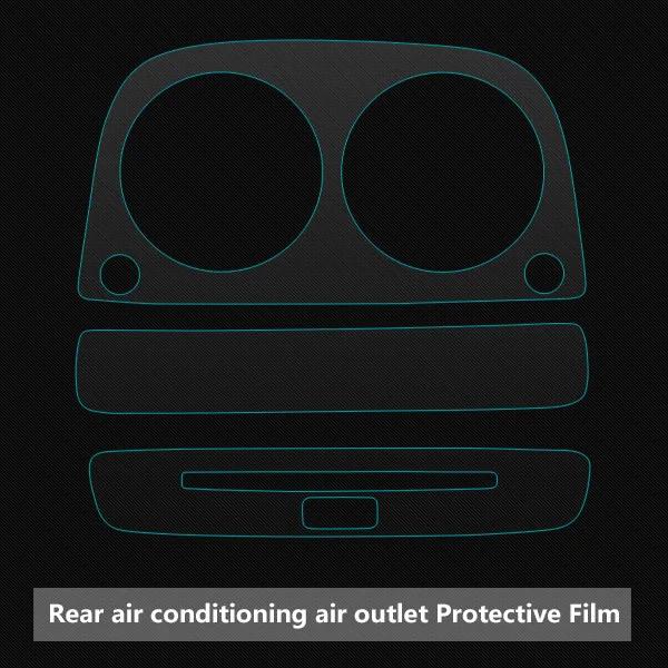 For Mercedes Benz S Class Maybach S400 2013-2017 Center Console Dashboard Gear Shift Door Panel TPU Protective Film Sticker