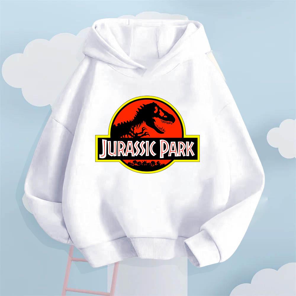 Prehistoric Cool Style! Jurassic Park Dinosaur Kids' Hoodie, Taking Children to the Thrilling Dinosaur World