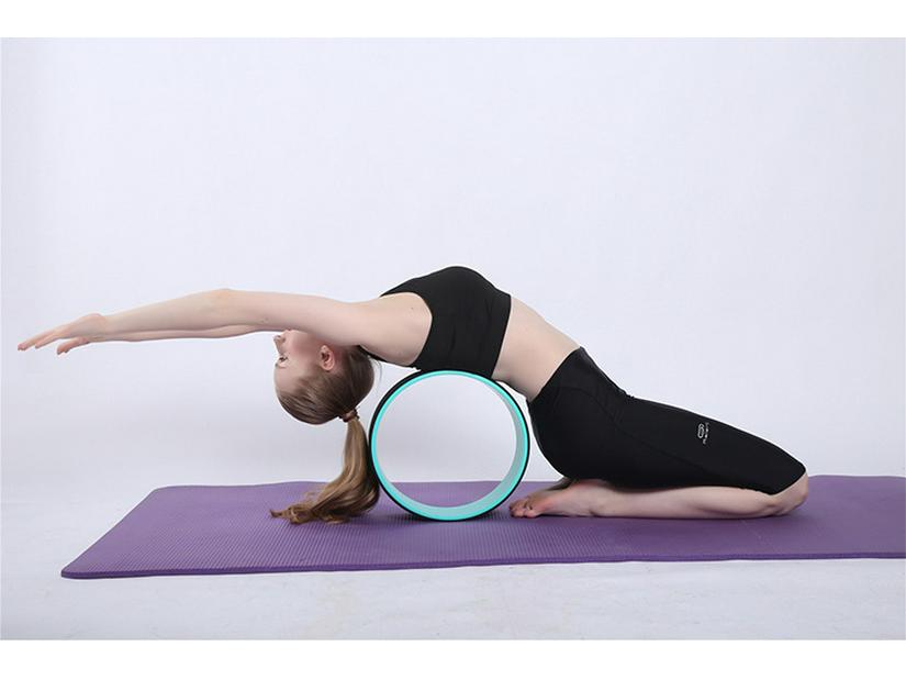 32*14cm Yoga Wheel for Training, Fitness, and Abdominal Workouts - Suitable for Pregnant Women and Parent-Child Activities