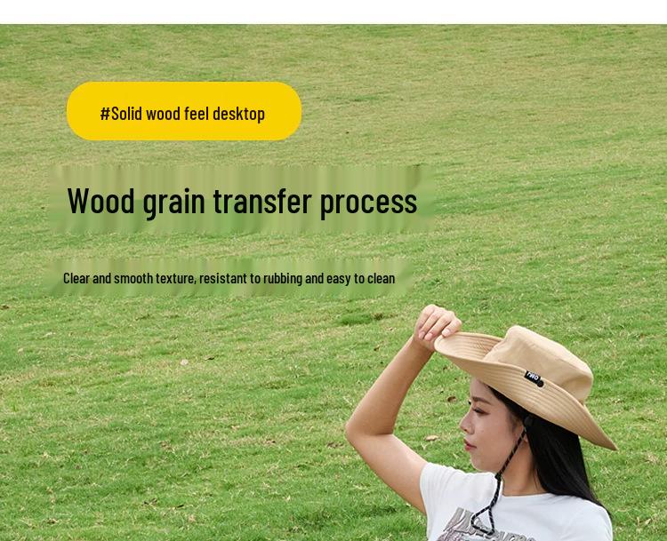 Tragbarer faltbarer Roll-up-Tisch aus Karbonstahl mit Stühlen für Camping im Freien, Gärten und Balkone