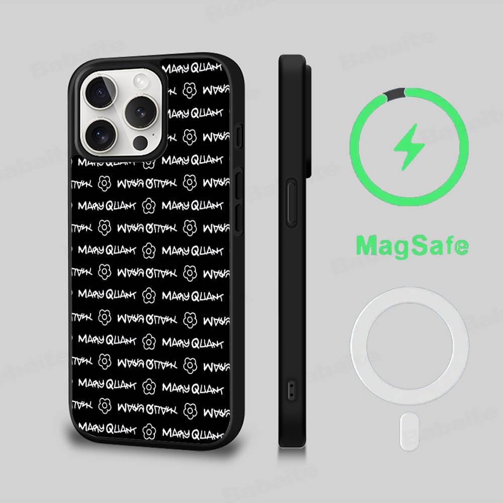 GOOD Brand Q-QUANT MARY Phone Case Magnetic Case For IPhone 16 14 13 12 11 15 Pro Max Plus For Magsafe Wireless Charge Cover