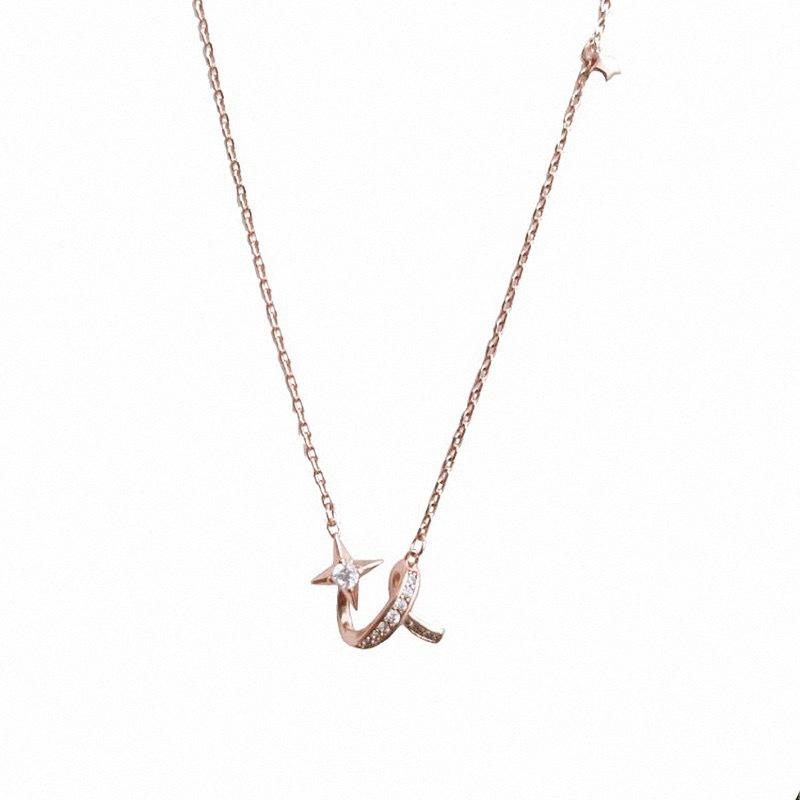 Meteor Zirconia Necklace - Exquisite Summer Light Luxury, Japanese Korean Fashion, Niche Design Clavicle Chain for Women