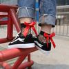 Fashion 2024 New Women Sexy Black Mesh Short Ankle Socks Christmas Girls Fishnet Socks With Cute Bow Ladies Socks 6 Colors