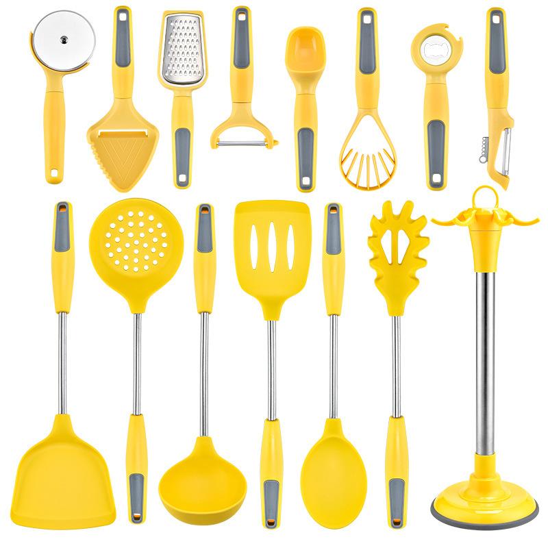 Silicone Kitchenware Cooking Tools Kitchen Aid Gadget Set Multifunctional Small Kitchenware