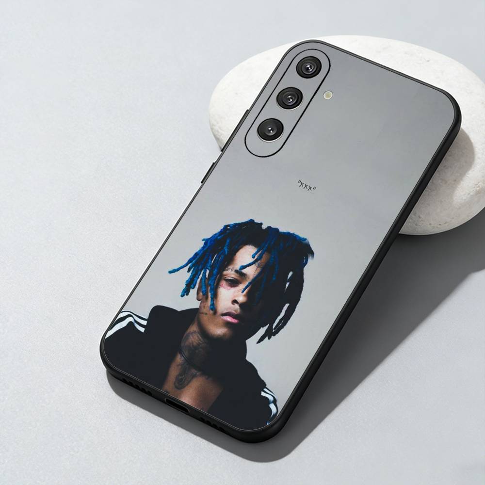 Rapper X-XXXTENTACION-S Phone Case For Samsung Galaxy A73,A72,A71,A70,A52,A51 Others Soft Black Cover