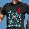 Kaiju No 8 T Shirt Men Kafka Hibino Tshirt Female Funny Manga Kaiju No 8 Gift Streetwear Graphic Tee Japanese Anime T-shirt