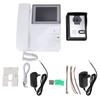 Video Doorbell Intercom System Low Power Consumption 4.3 Inch Color Digital LCD Anti Interference for Apartment