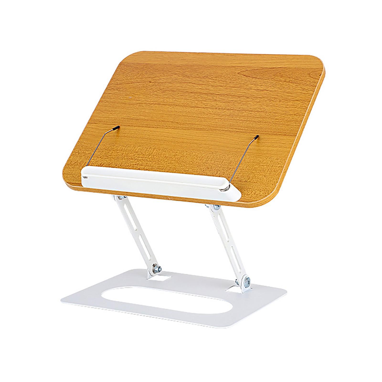 

Полка для чтения книг, подставка для компьютера, регулируемая по высоте и углу наклона, вращающееся на 360° основание, складная и портативная One Size