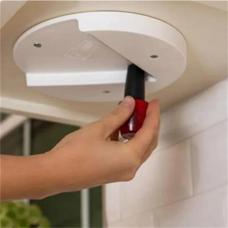 Untertisch Dosenöffner, Glasöffner, runder Dosenöffner, Küchenschrank, unter Deckel, Flaschenöffner, Gadget